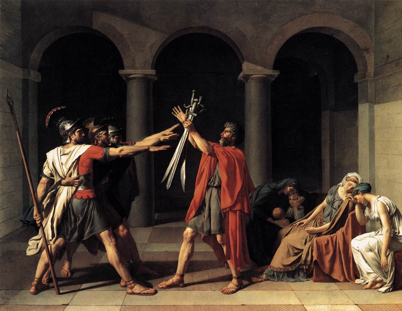 oath-of-the-horatii-jacques-louis-david-