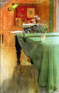 Brita at the piano | Carl Larsson | 1908