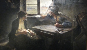 Without bread and without work | Ernesto de la Cárcova | 1893
